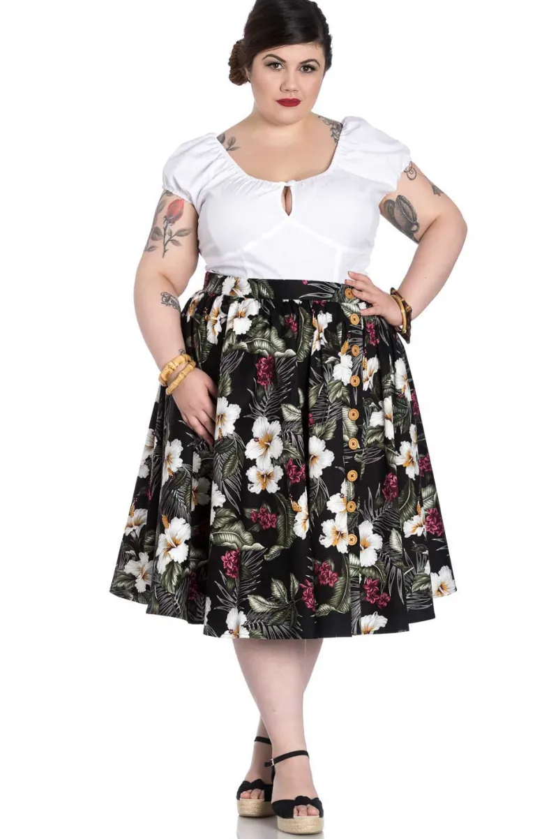 Hell Bunny Tahiti Skirt Best