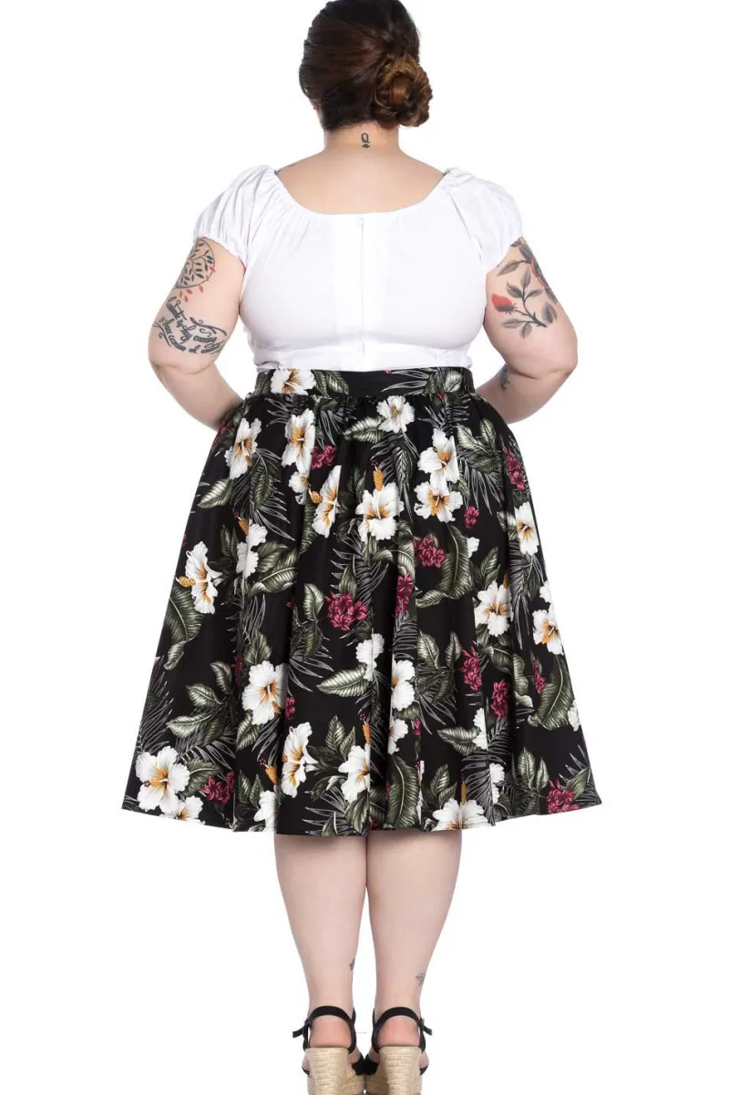 Hell Bunny Tahiti Skirt Best