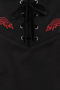 Hell Bunny Tallulah Mini Skirt Black