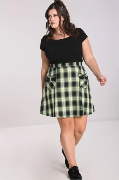 Hell Bunny Tammy Skirt Black Discount