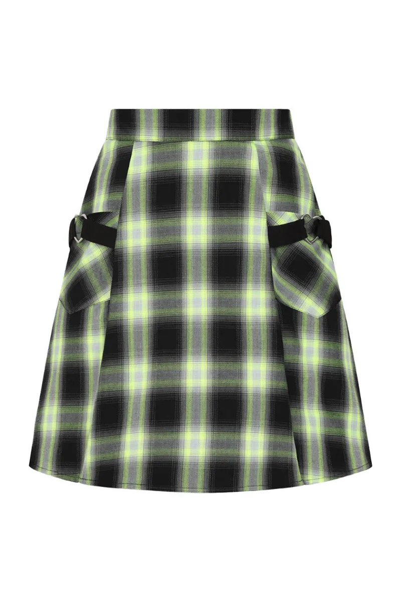 Hell Bunny Tammy Skirt Black Discount