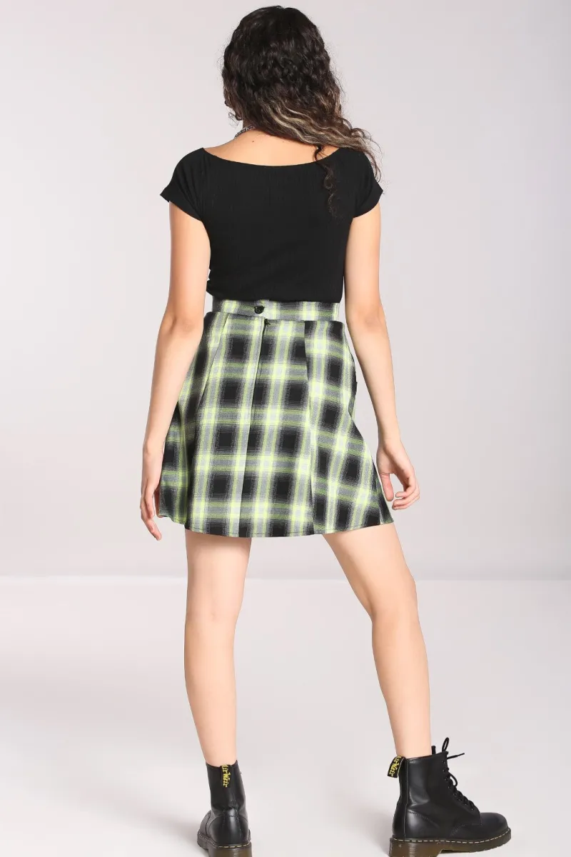 Hell Bunny Tammy Skirt Black Discount