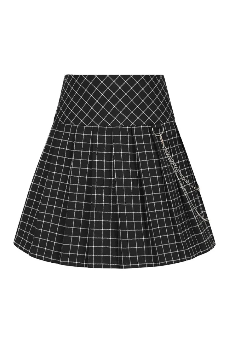 Hell Bunny Tate Mini Skirt Black Sale