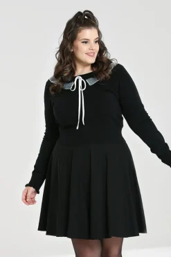 Hell Bunny Tatiana Jumper Black Sale