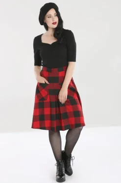 Hell Bunny Teen Spirit Mid Skirt Clearance