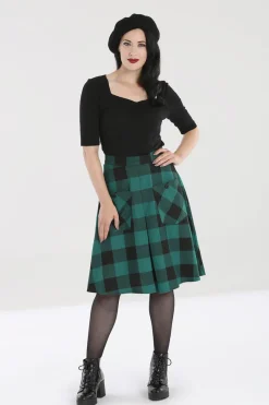 Hell Bunny Teen Spirit Mid Skirt Clearance