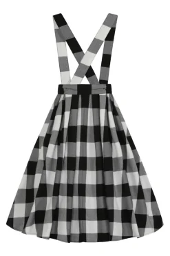 Hell Bunny Teen Spirit Pinafore Skirt Clearance