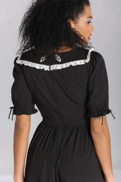 Hell Bunny Tessie Maxi Dress Black Outlet