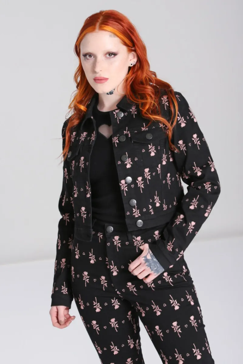 Hell Bunny The Lover Jacket Black Hot