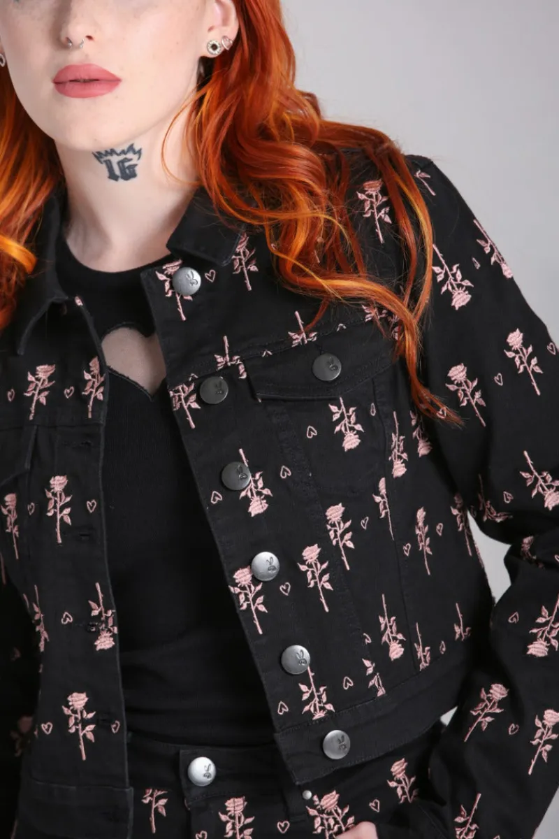 Hell Bunny The Lover Jacket Black Hot