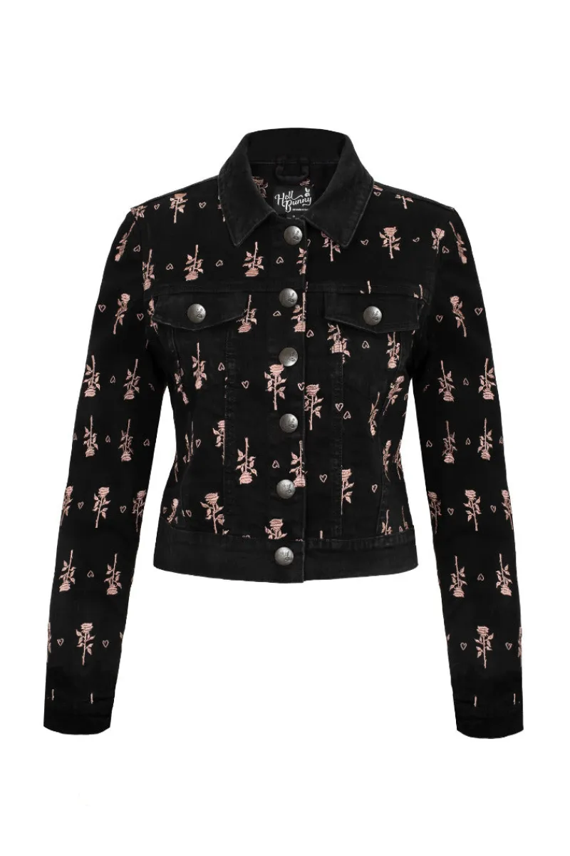 Hell Bunny The Lover Jacket Black Hot