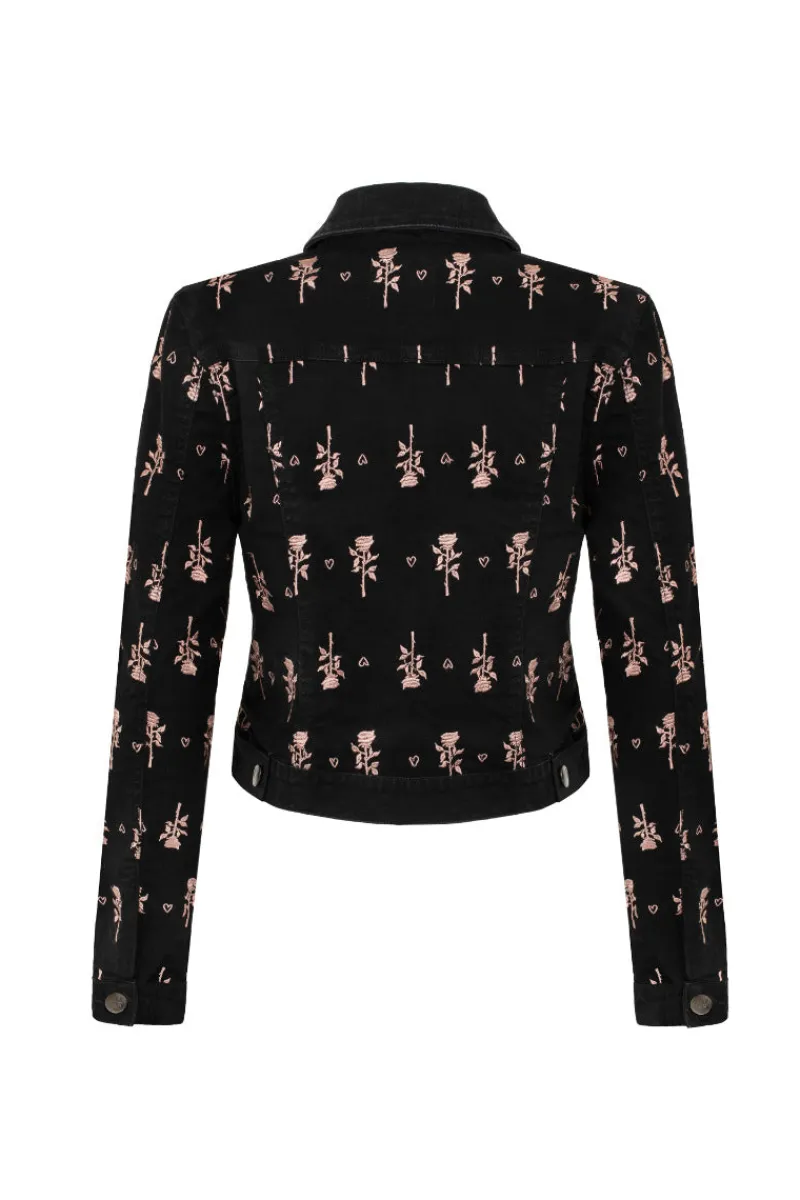 Hell Bunny The Lover Jacket Black Hot