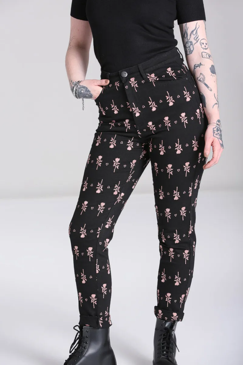 Hell Bunny The Lover Jeans Black Online
