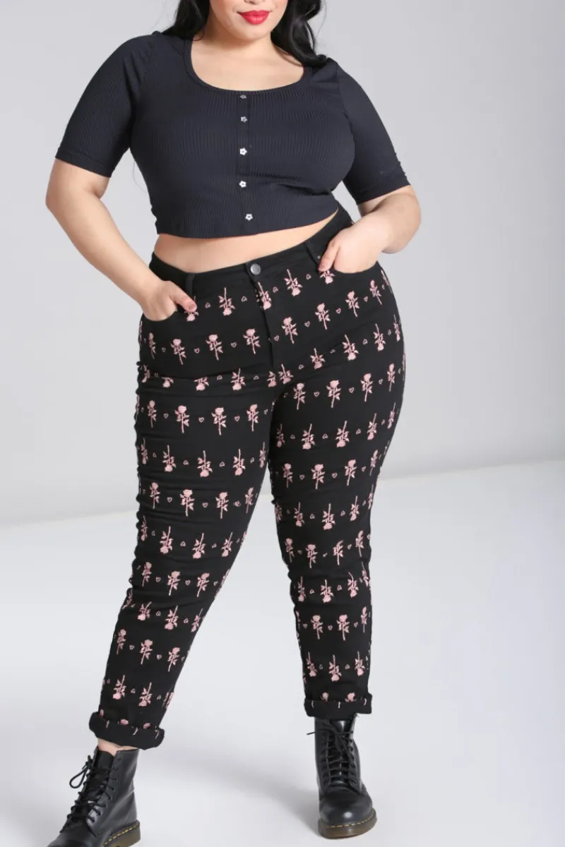 Hell Bunny The Lover Jeans Black Online
