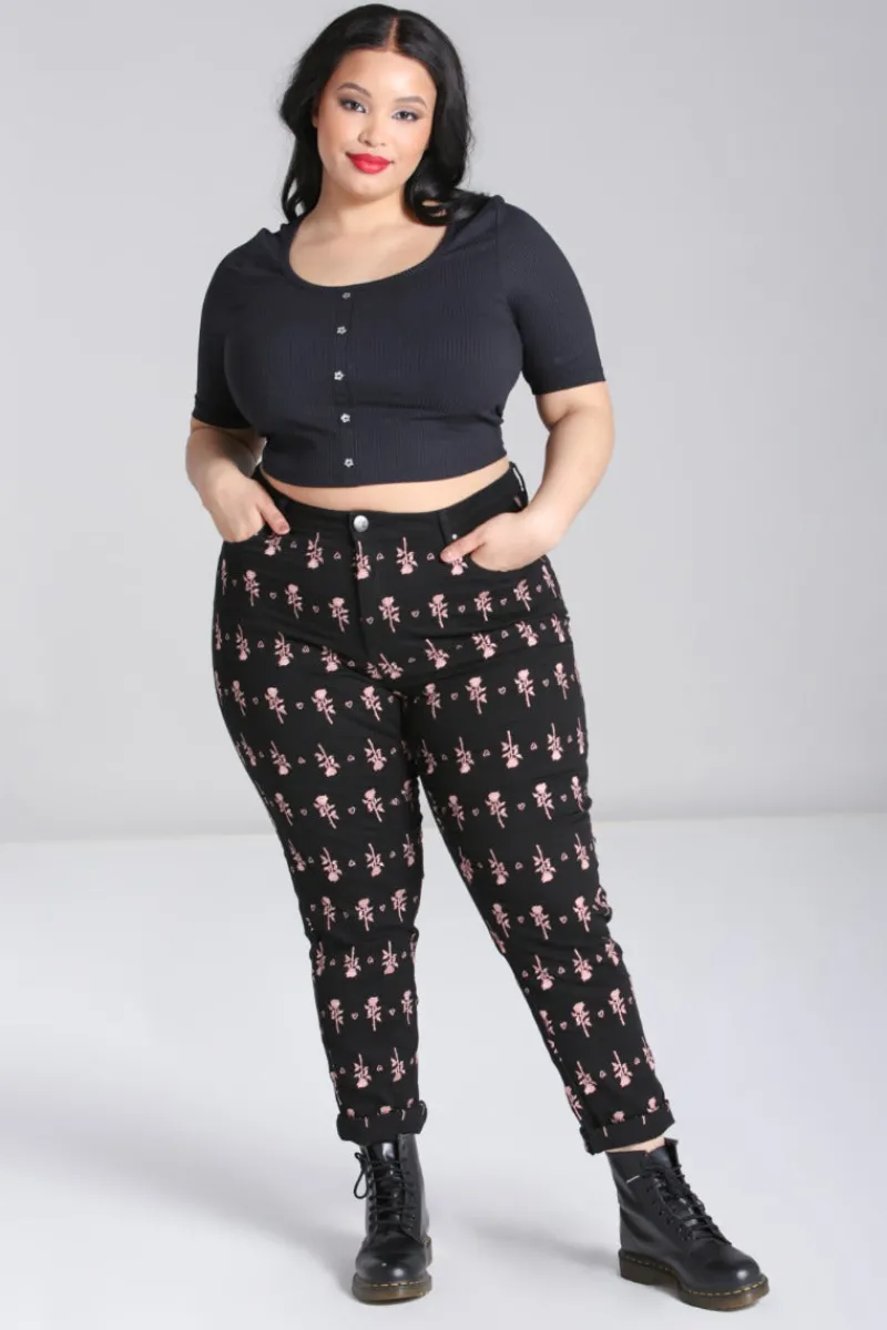 Hell Bunny The Lover Jeans Black Online
