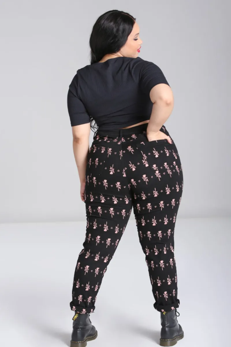 Hell Bunny The Lover Jeans Black Online