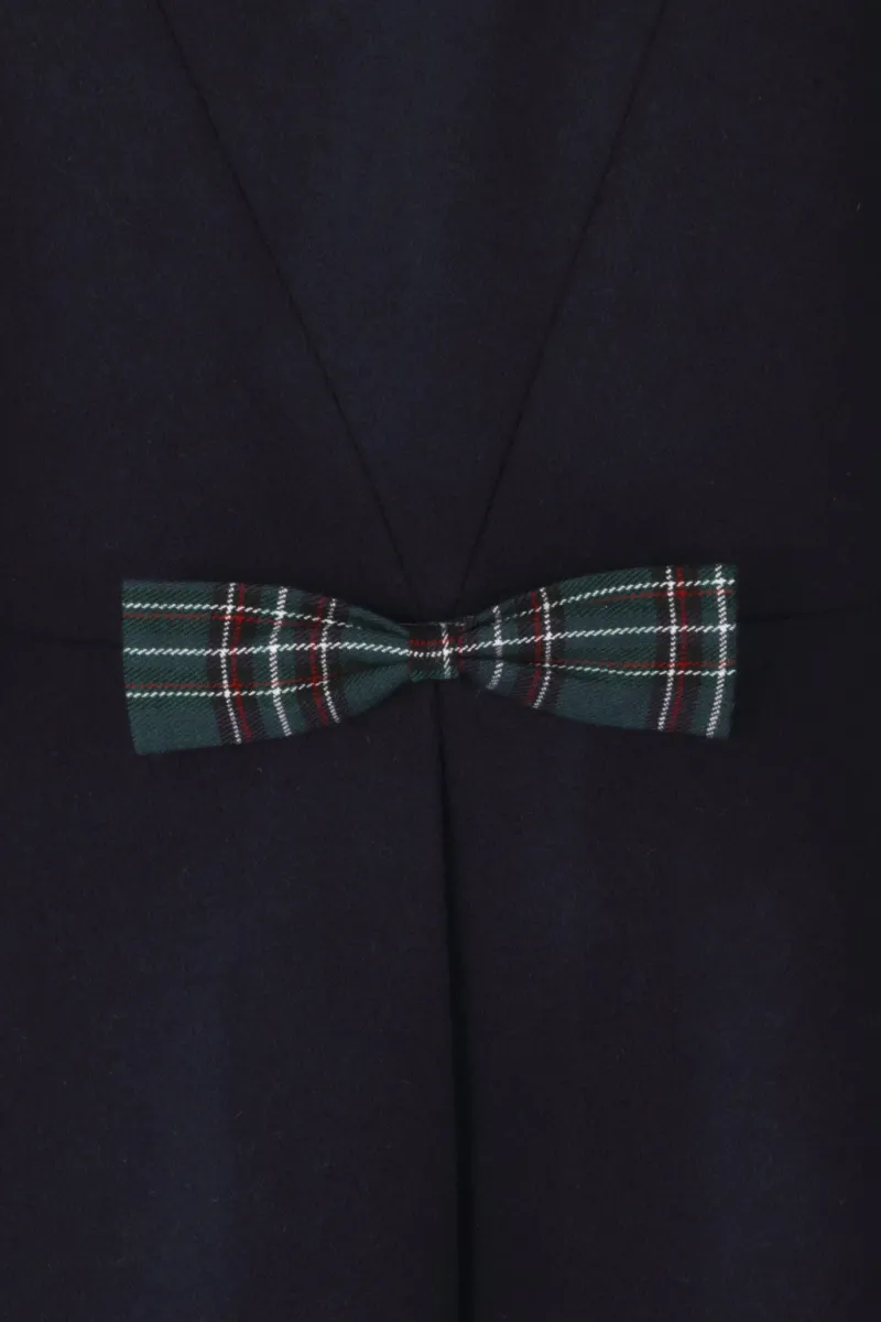 Hell Bunny Tiddlywinks Coat Navy Hot