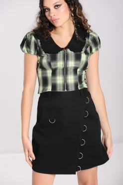 Hell Bunny Tifa Skirt Black Outlet