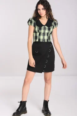 Hell Bunny Tifa Skirt Black Outlet