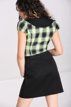 Hell Bunny Tifa Skirt Black Outlet