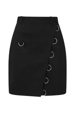 Hell Bunny Tifa Skirt Black Outlet