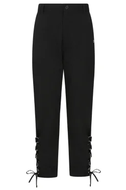 Hell Bunny Tifa Trousers Black Outlet