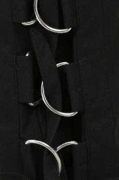 Hell Bunny Tifa Trousers Black Outlet