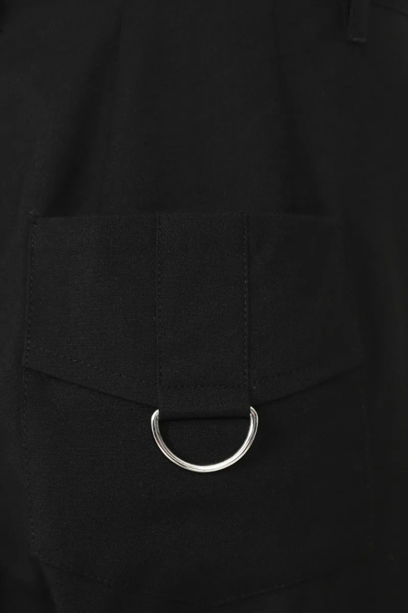 Hell Bunny Tifa Trousers Black Outlet