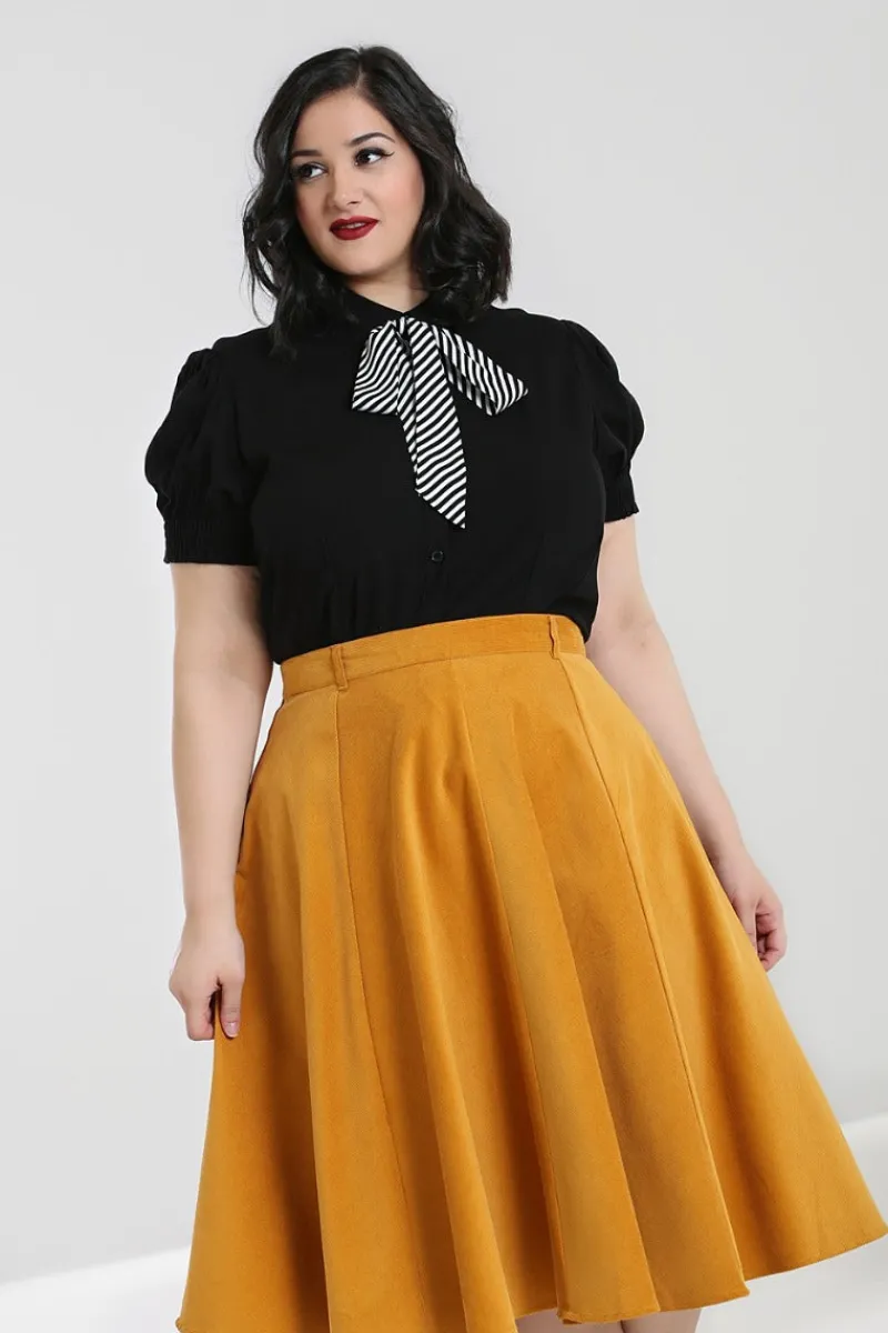 Hell Bunny Tina Blouse New