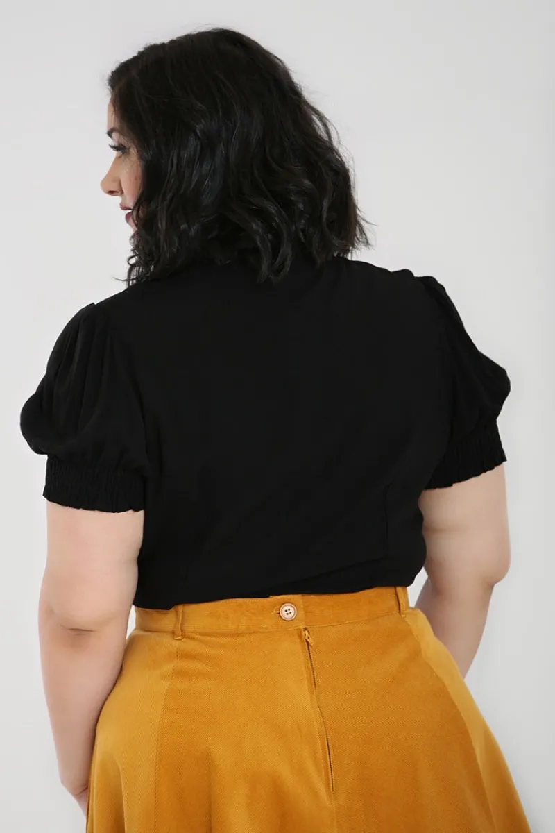 Hell Bunny Tina Blouse New