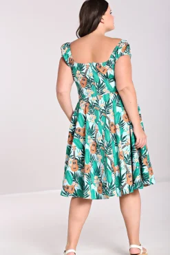 Hell Bunny Ukulele Dress Blue Sale