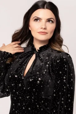 Hell Bunny Vela Dress Black Sale