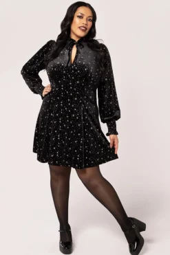 Hell Bunny Vela Dress Black Sale