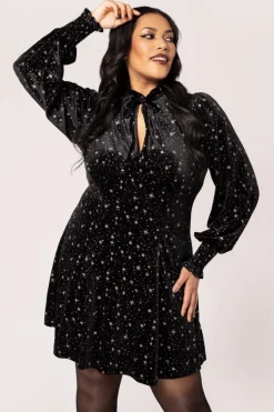 Hell Bunny Vela Dress Black Sale