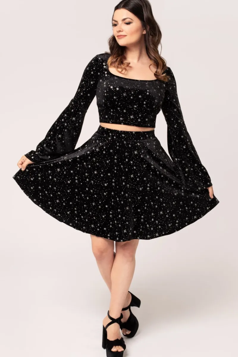 Hell Bunny Vela Skirt Black Online