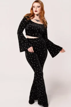 Hell Bunny Vela Top Black