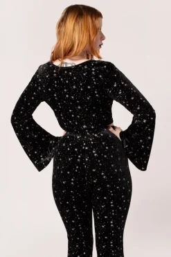 Hell Bunny Vela Top Black