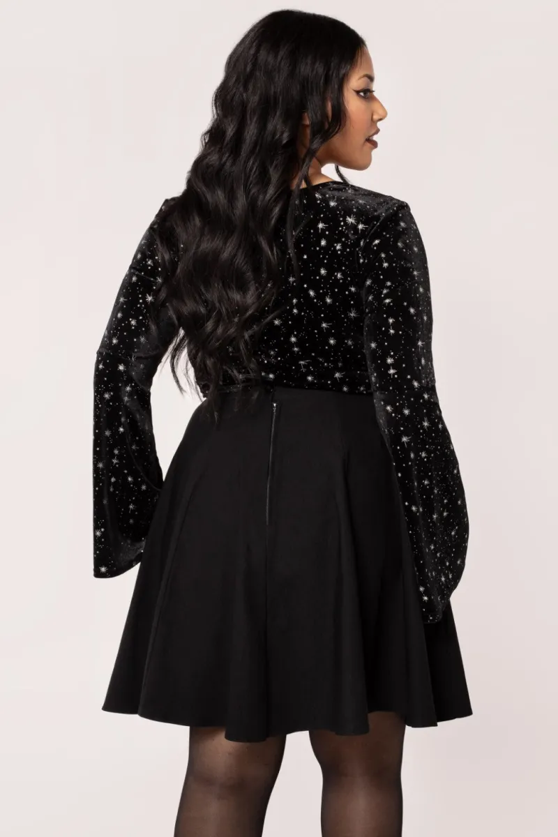 Hell Bunny Vela Top Black