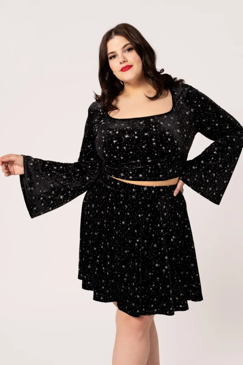 Hell Bunny Vela Top Black