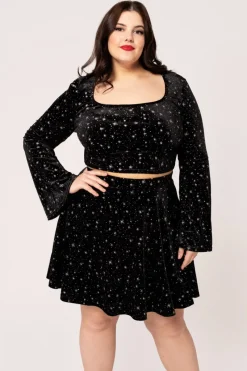 Hell Bunny Vela Top Black