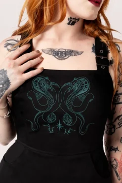 Hell Bunny Venom Mini Dress Black Discount