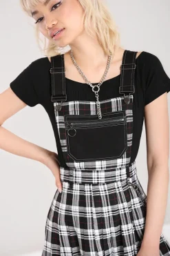 Hell Bunny Vernon Pinafore Dress Outlet