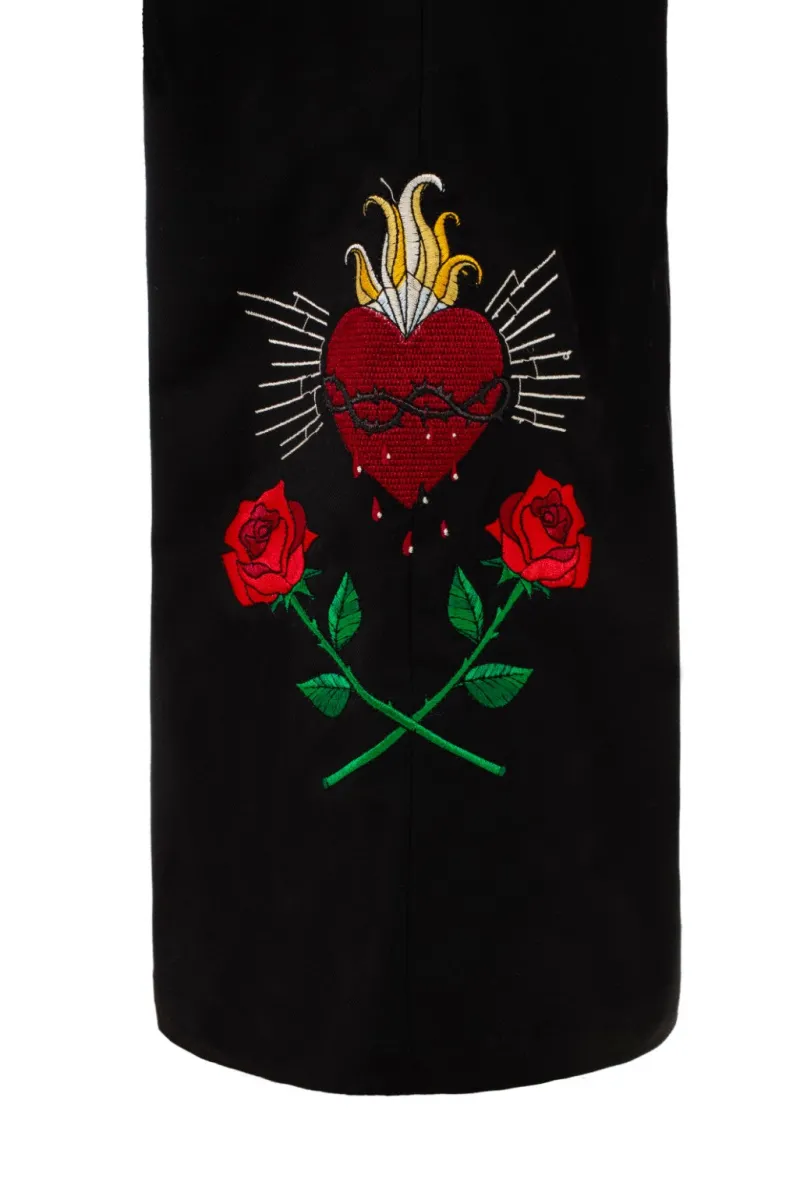 Hell Bunny Viva Maria Trousers Black Discount