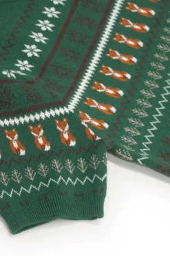 Hell Bunny Vixey Jumper Green Discount