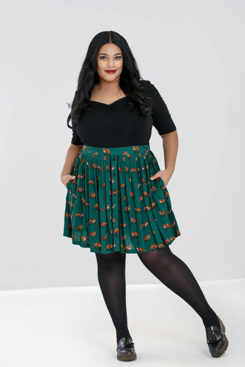 Hell Bunny Vixey Skirt Online