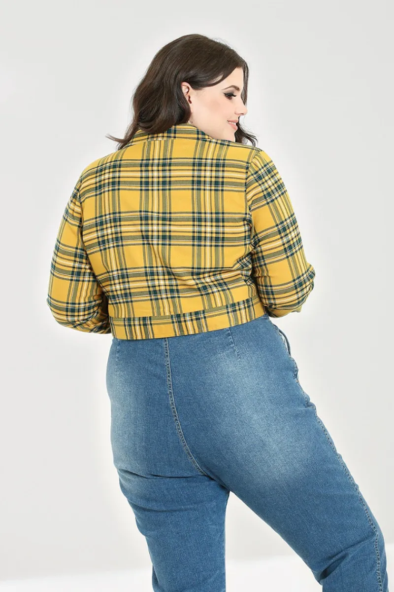 Hell Bunny Wither Jacket Mustard Best