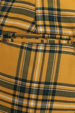 Hell Bunny Wither Trousers Mustard Hot