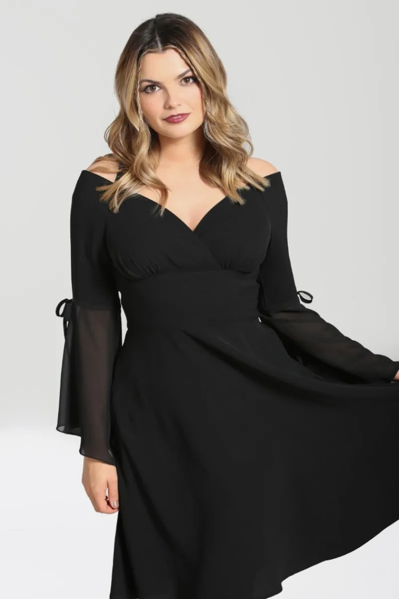Hell Bunny Zelena Dress Black Online