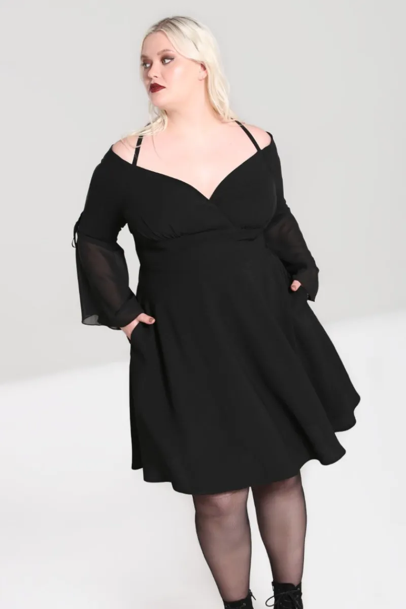 Hell Bunny Zelena Dress Black Online