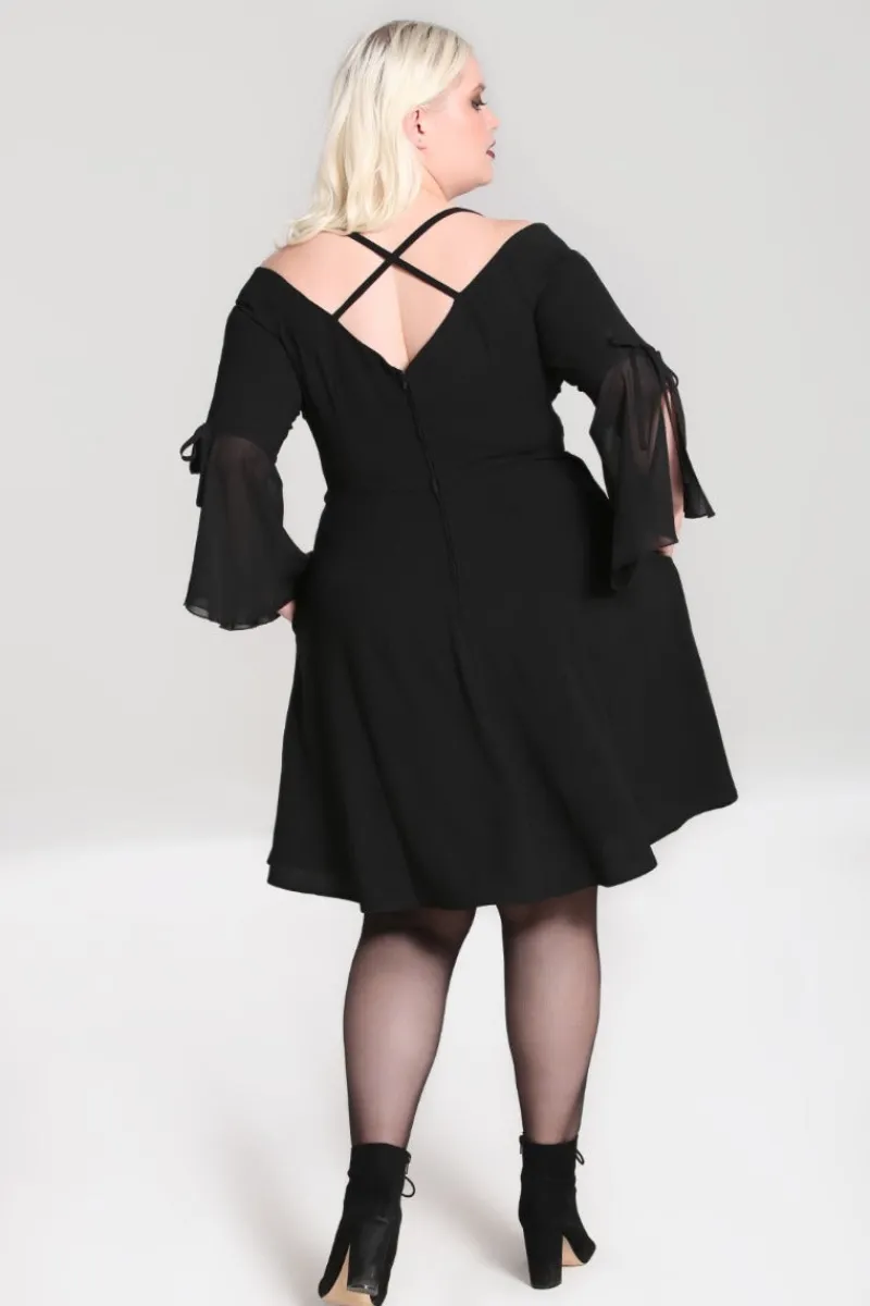 Hell Bunny Zelena Dress Black Online